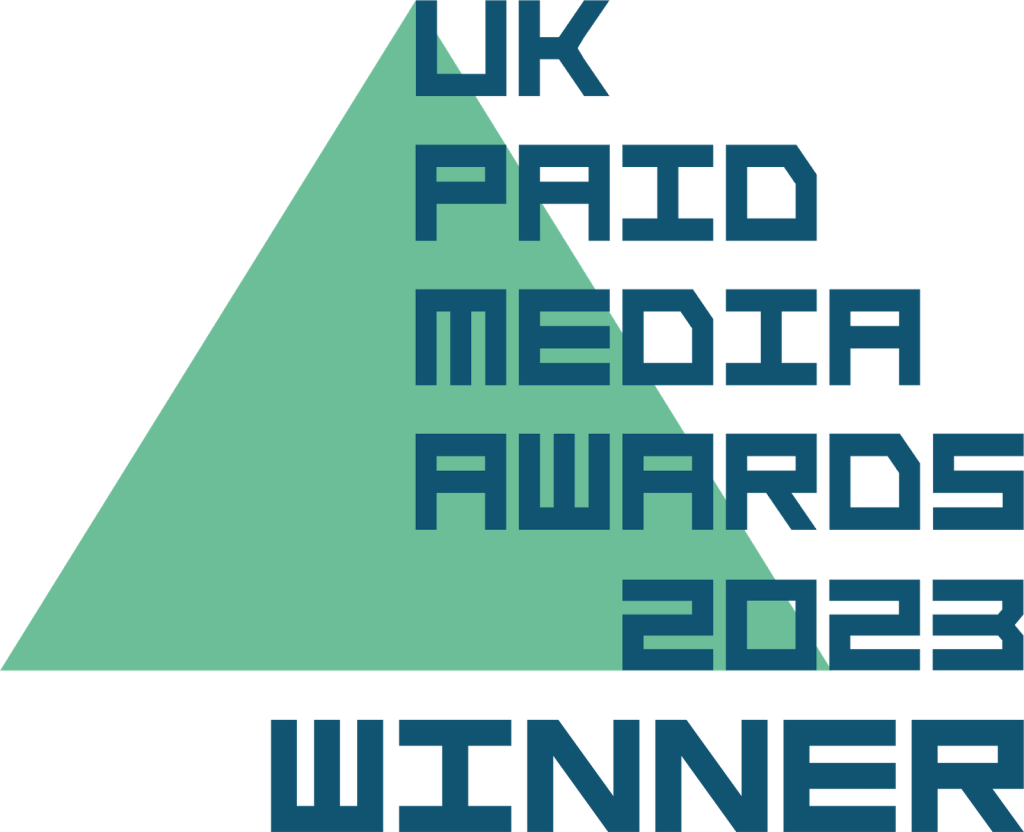 PPC - UK Paid MEdia Award Winner badge